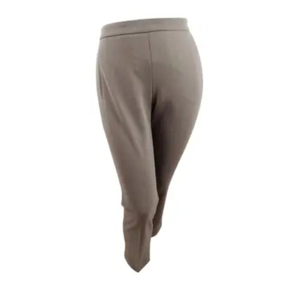 Nine West Women's Pull-On Crepe Dress Pants, 3X